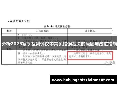 分析2025赛季裁判评议中常见错误裁决的原因与改进措施